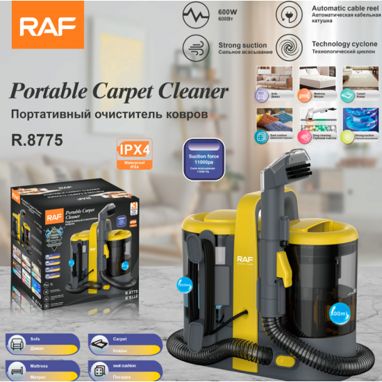 Pastrues Portativ per Tapete dhe Divane RAF R.8775